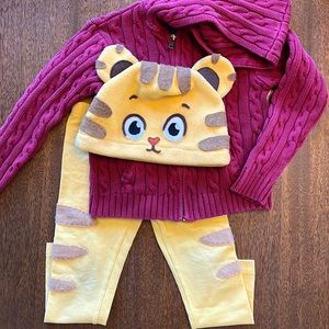 Daniel Tiger Costume Homemade/Assembled
